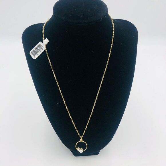 Brand New Gold Pearl Necklace For Women‎ - Picture 2 of 5